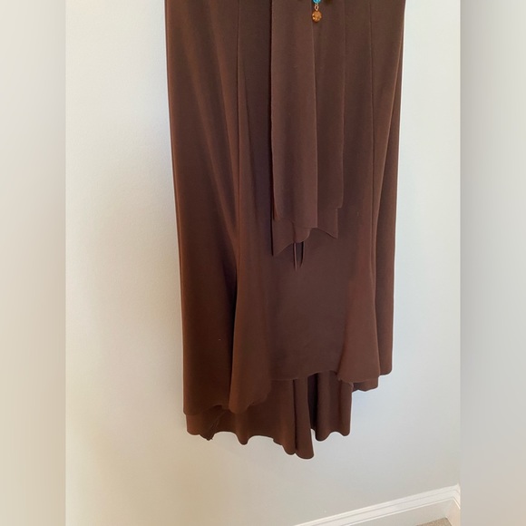 NWT Brown Boho Dress - Picture 6 of 9